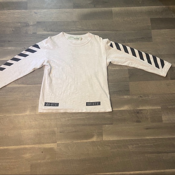 Off-White long sleeve tee - S - Picture 3 of 4